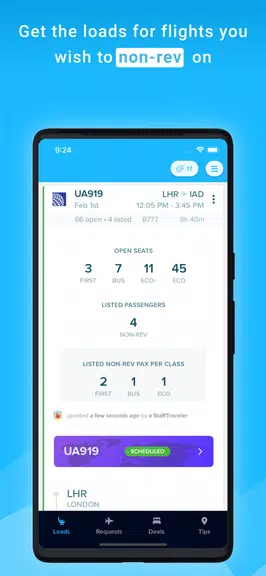StaffTraveler 스크린샷 1