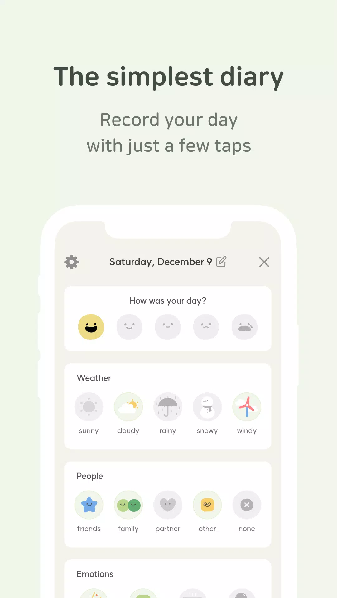 DailyBean: Simplest Journal Screenshot 2