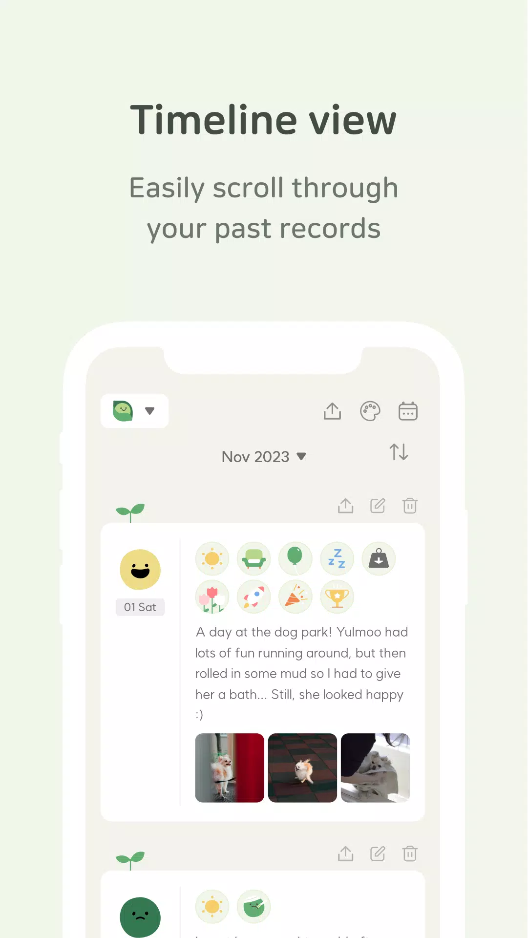 DailyBean: Simplest Journal Screenshot 4