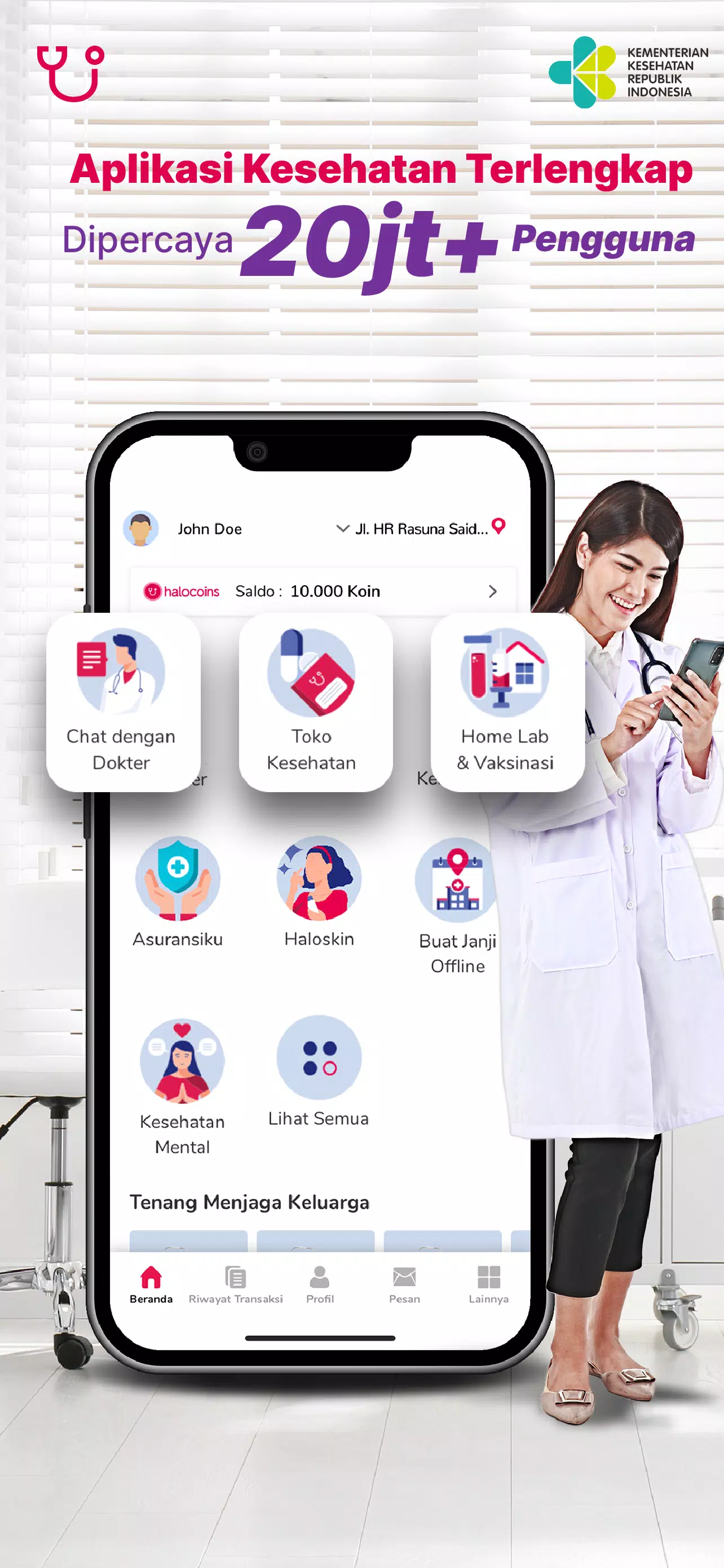Halodoc ဖန်သားပြင်ဓာတ်ပုံ 1