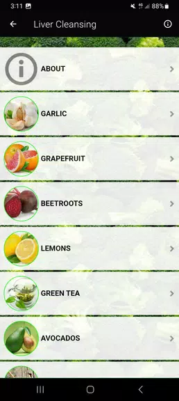 Top Liver Cleansing Superfoods Screenshot 1