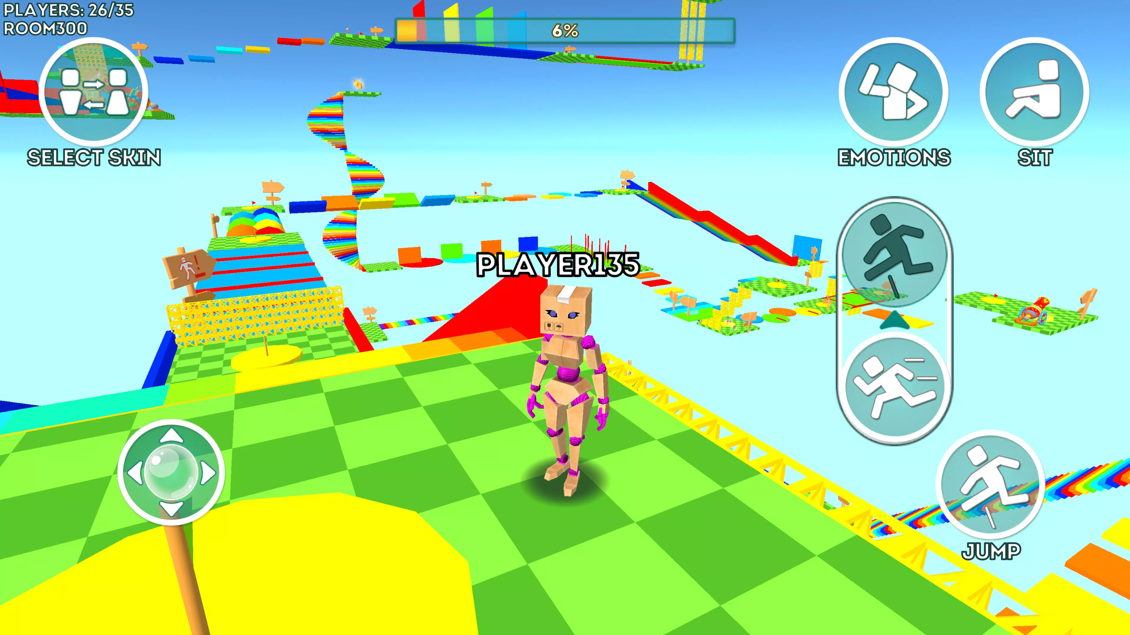 Mega Easy Parkour for Obby應用截圖第1張