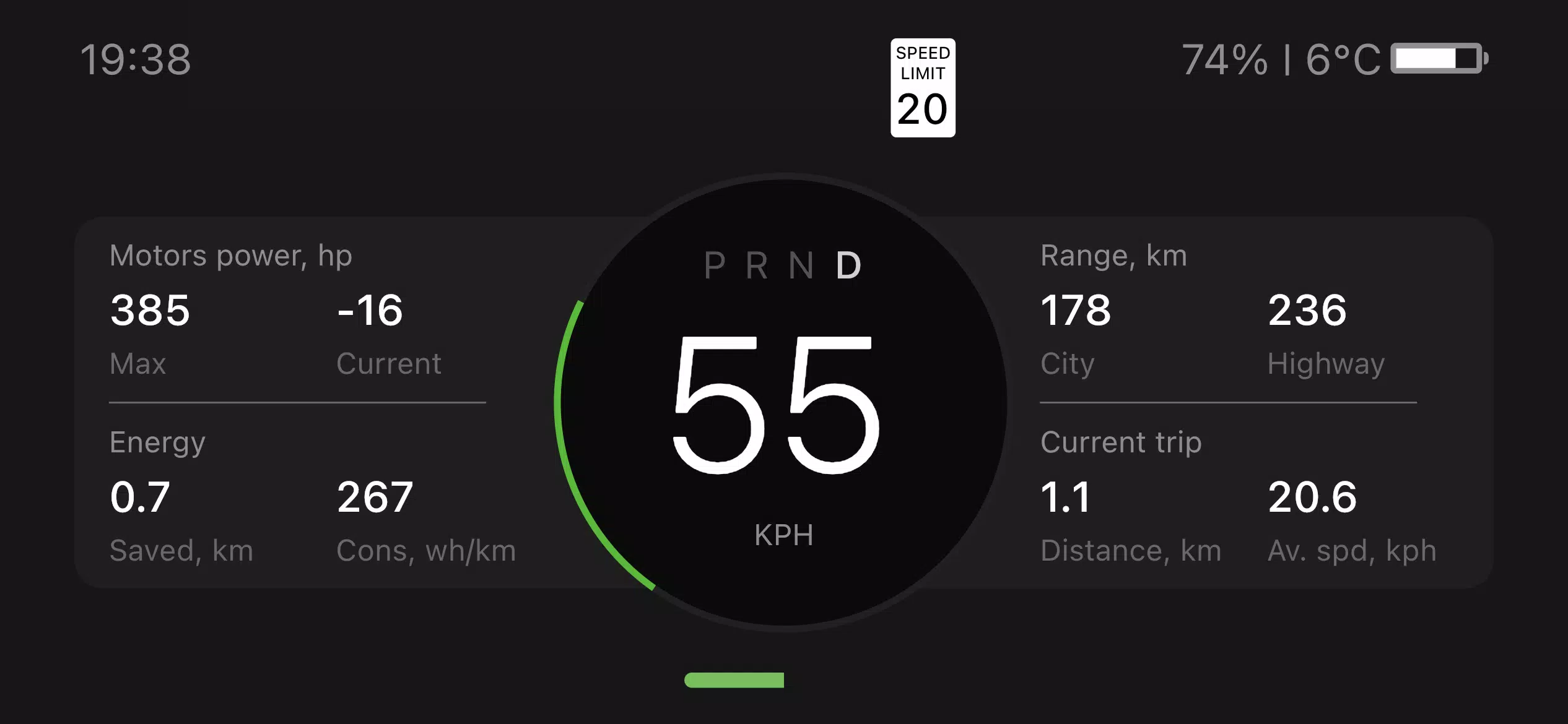 Teslogic Dash Capture d'écran 1