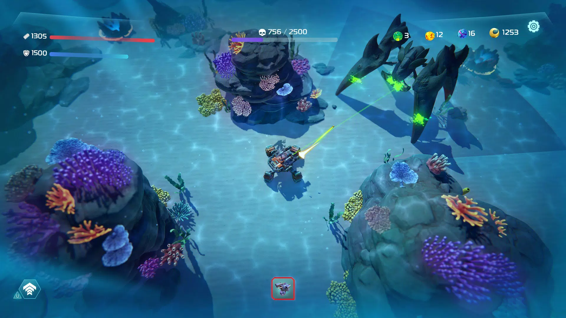 Ocean Keeper: Dome Survival Tangkapan skrin 2