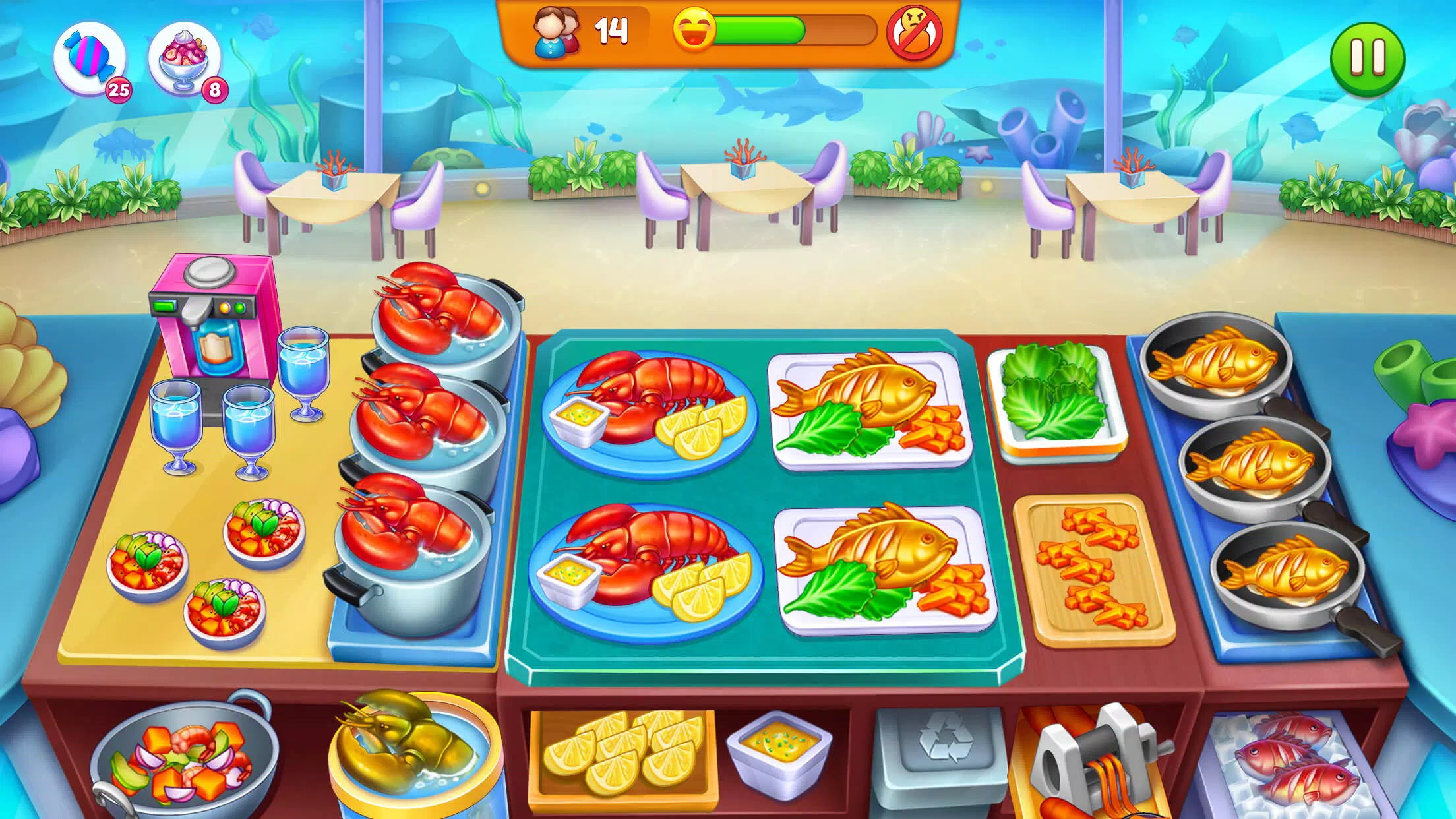 Cooking Restaurant Food Games Zrzut ekranu 4