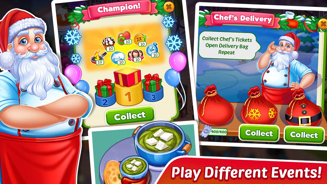 Christmas Fever Cooking Games Screenshot 3