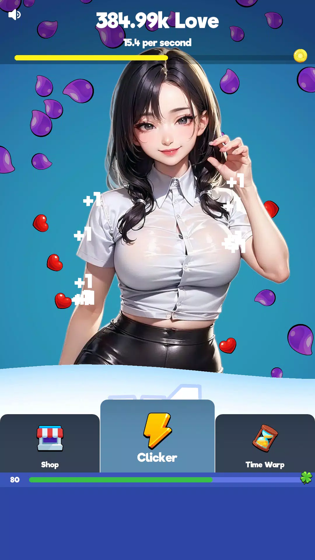 Schermata Sexy touch girls: idle clicker 3