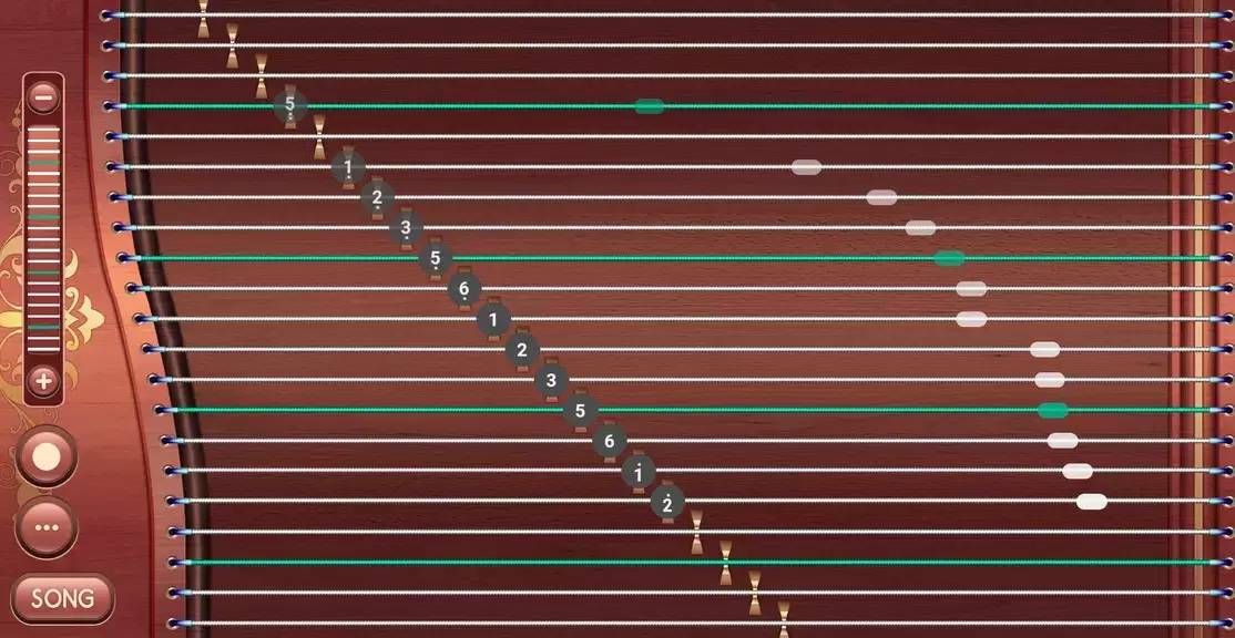 Guzheng Connect: Tuner & Notes Detector Captura de tela 3