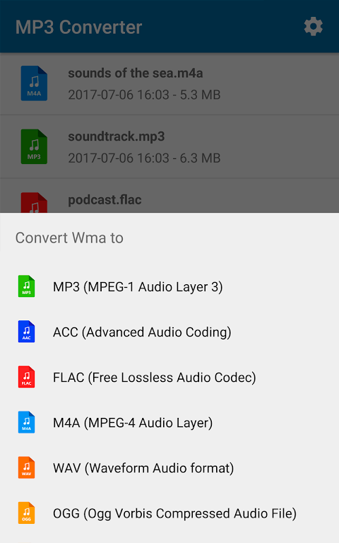 MP3 Converter Edit Music files ဖန်သားပြင်ဓာတ်ပုံ 2