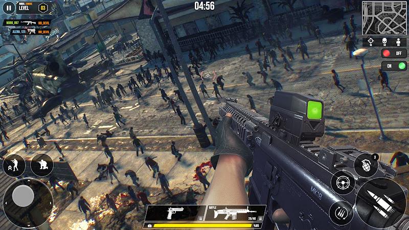 Dead Zombie Survival Shooter Ảnh chụp màn hình 2