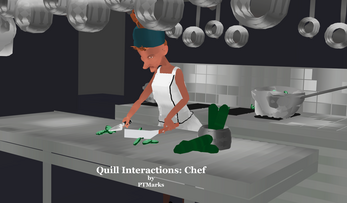 Quill Interactions: Chef Schermafbeelding 1