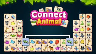 Link Animal - Connect Tile Captura de pantalla 1