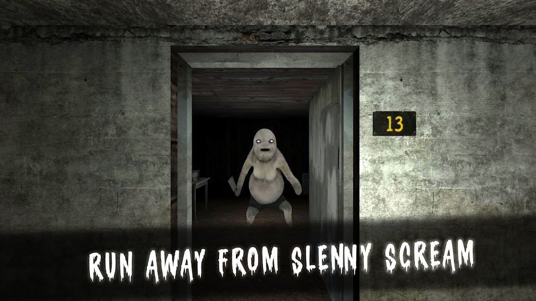 Slenny Scream: Horror Escape Mod 스크린샷 1