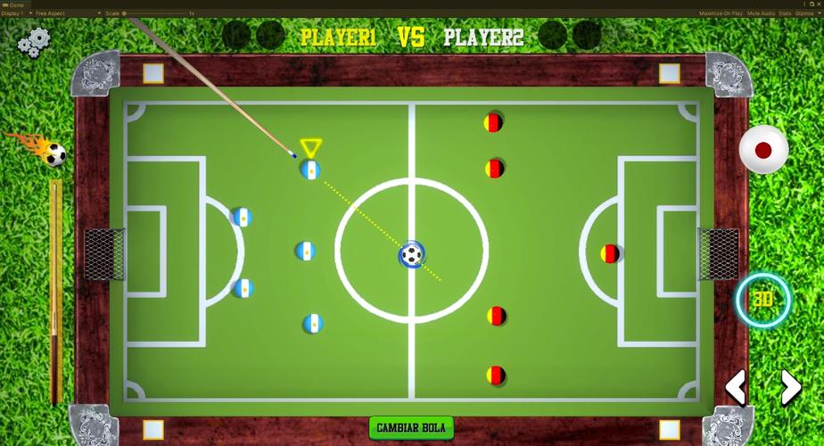 FOOTPOOL:  Soccer & billiards Screenshot 2