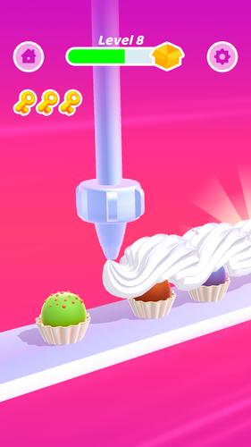 Perfect Cream: Icing Cake Game应用截图第3张