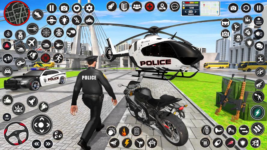 Police Game Transport Truck スクリーンショット 4