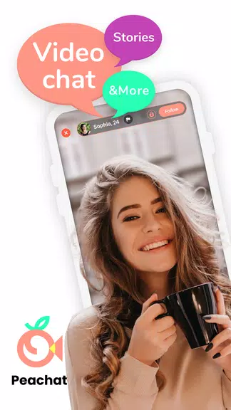 Peachat - Live Video Chat Screenshot 1