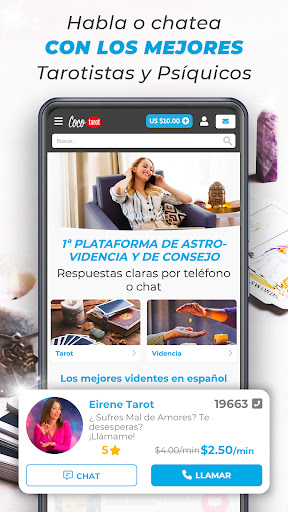 Cocotarot Psychic & Tarot Captura de pantalla 1