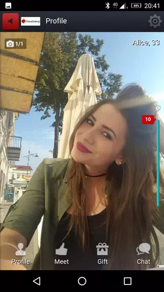 Meet new people, Flirt with singles - Flare Dating স্ক্রিনশট 2