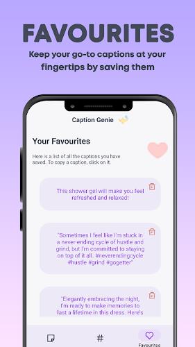 Schermata Caption Genie: AI Caption Tool 3