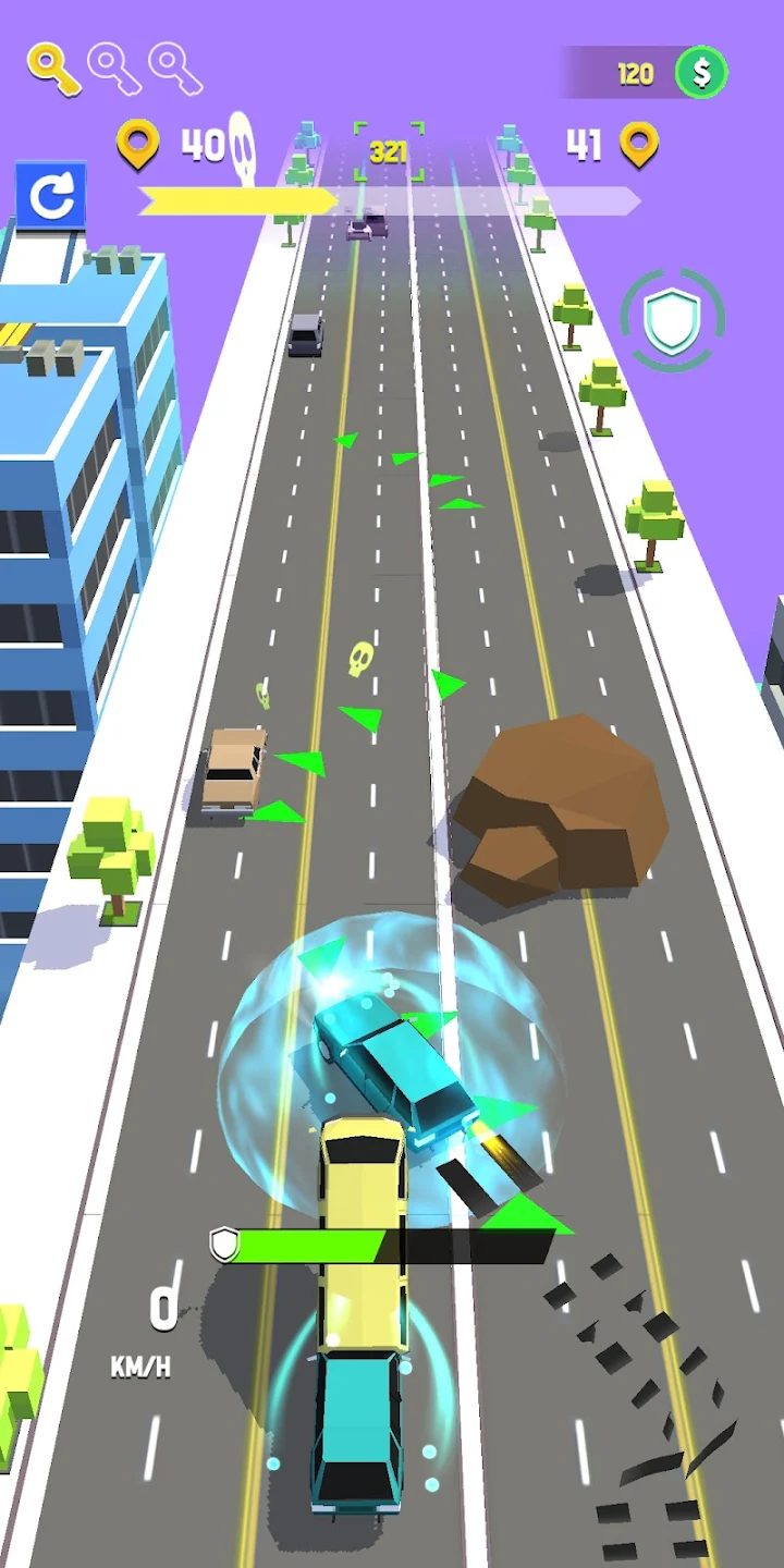 Crazy Driver 3D: Car Traffic應用截圖第4張