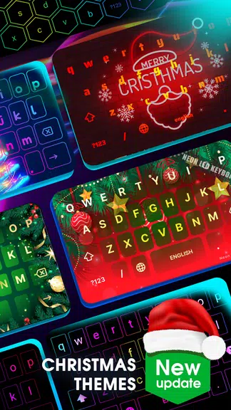 Neon LED Keyboard - 디자인키보드 스크린샷 3
