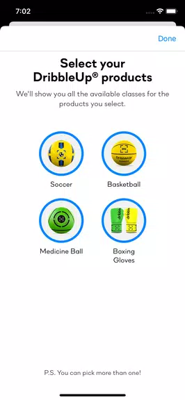 DribbleUp - Sports & Fitness 스크린샷 1