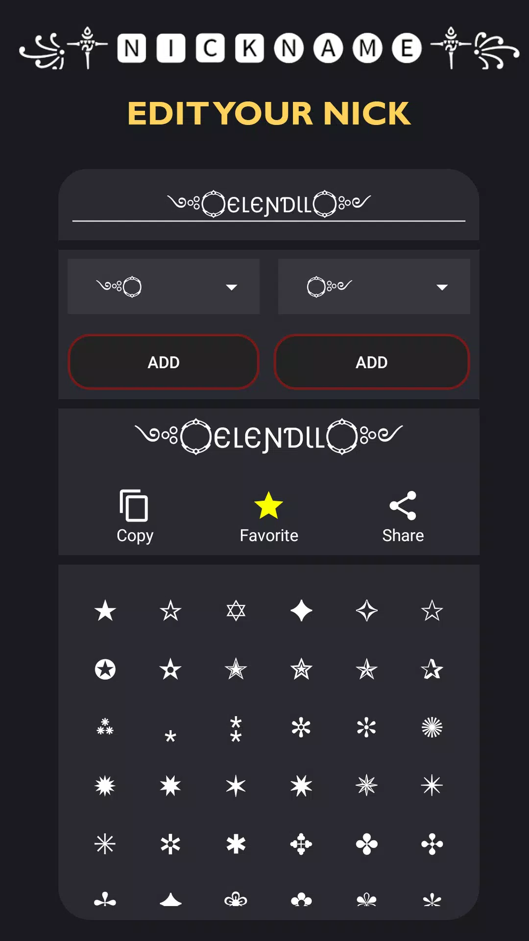 Crosshair & Nickname Generator应用截图第3张