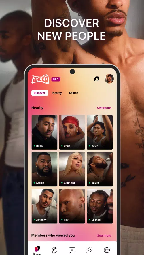 Jack’d - Gay Chat & Dating Capture d'écran 3