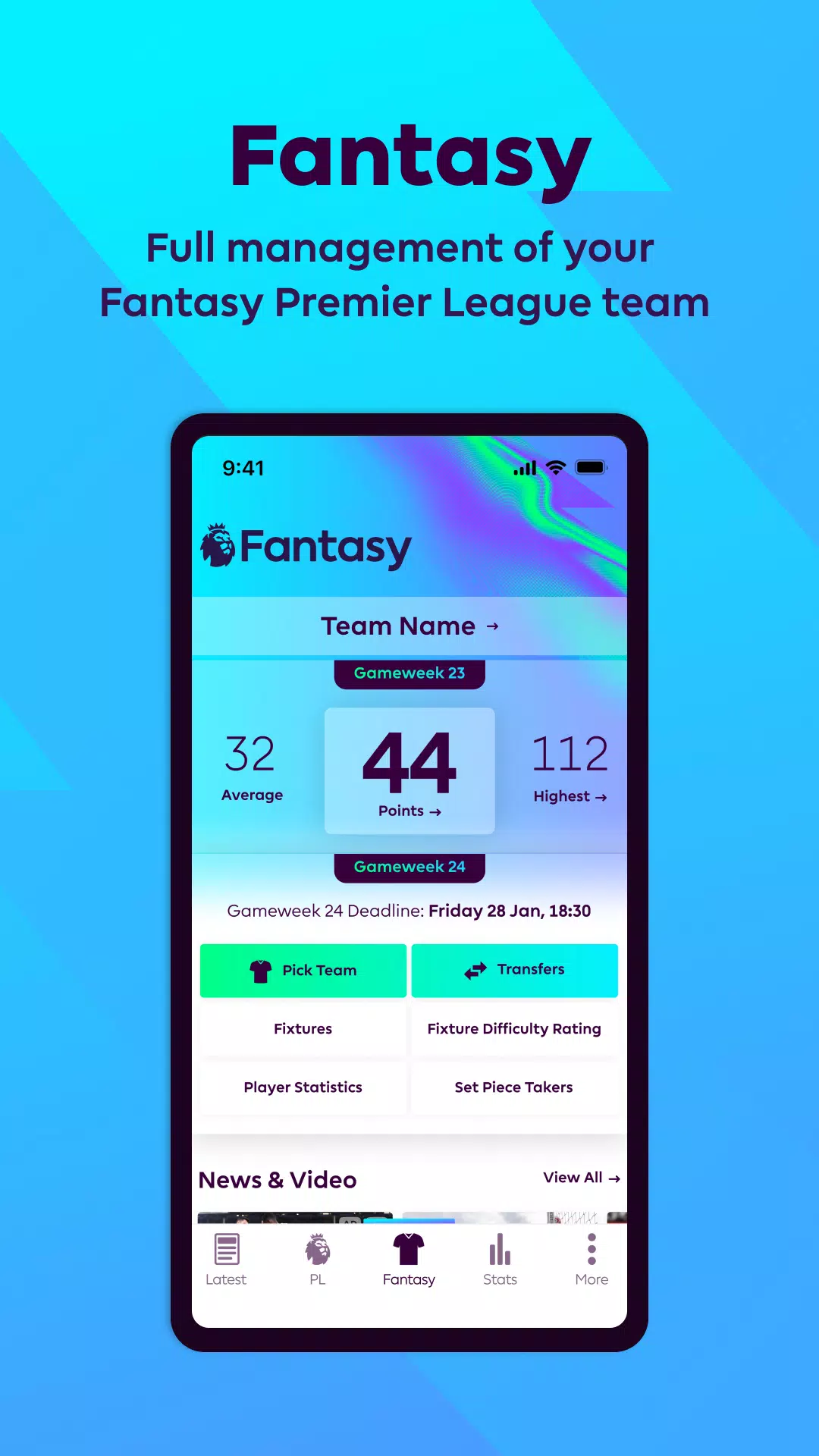 Premier League - Official App應用截圖第3張