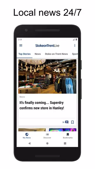 Stoke-on-Trent Live Screenshot 1