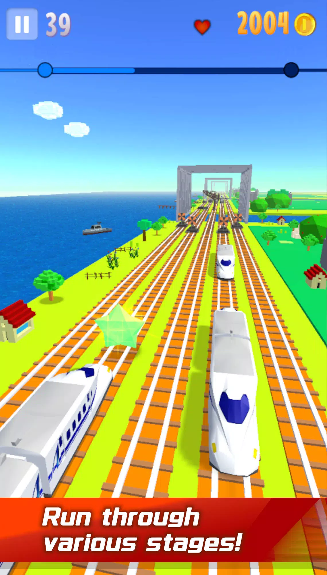 Super Train Run -Shinkansen- 스크린샷 2