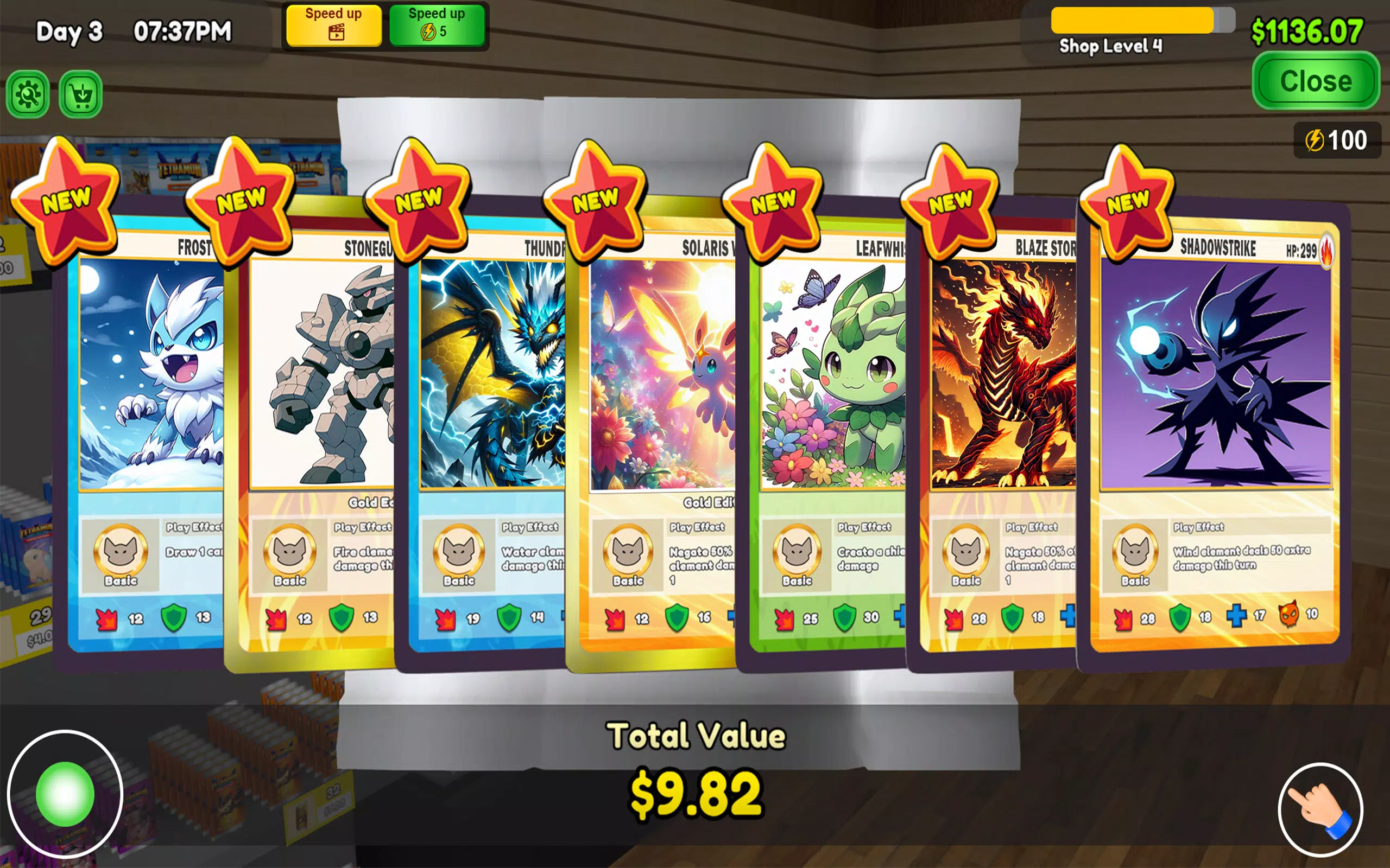 TCG Card Supermart Simulator Скриншот 2