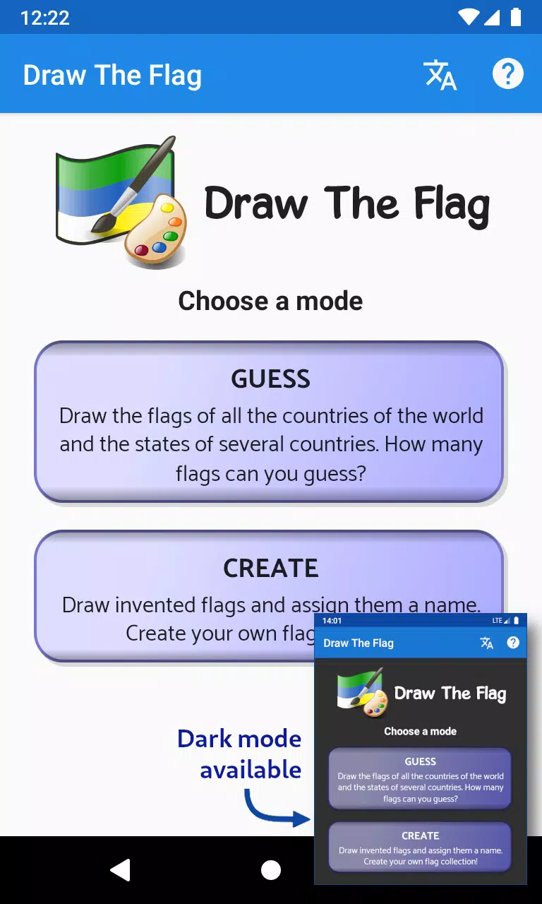 Draw The Flag Captura de tela 1