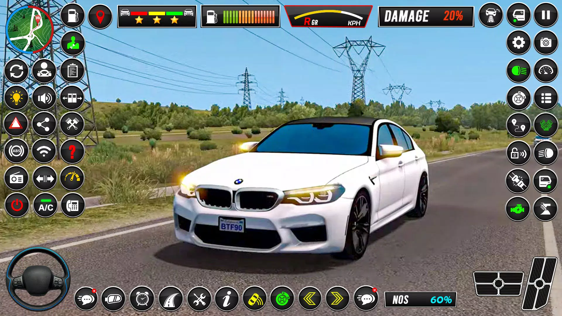 Real Car Driving Game 3D Ảnh chụp màn hình 1