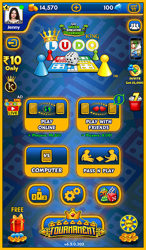 Ludo King Mod Tangkapan skrin 2