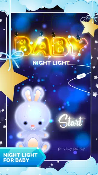 Baby night light - lullabies w Ảnh chụp màn hình 1