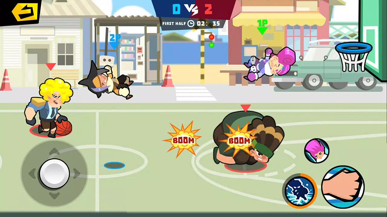 Combat Basketball- Sharp War ภาพหน้าจอ 4