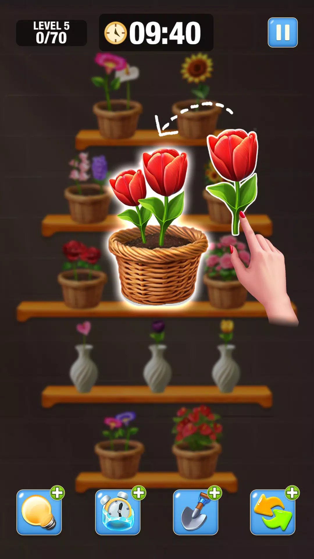 Blossom Match-Flower Sort Game Screenshot 2