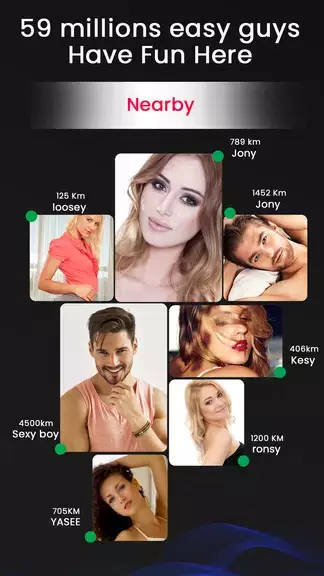 Random Video Chat : Live One Night Datting ภาพหน้าจอ 1