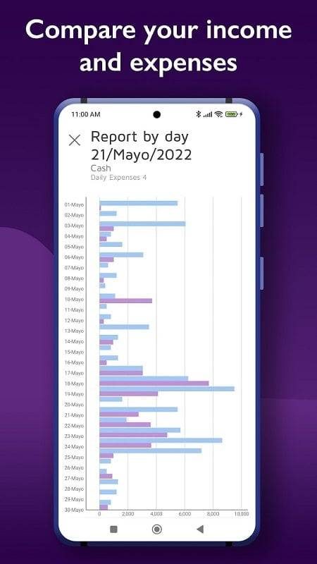 Daily Expenses 4 ภาพหน้าจอ 2