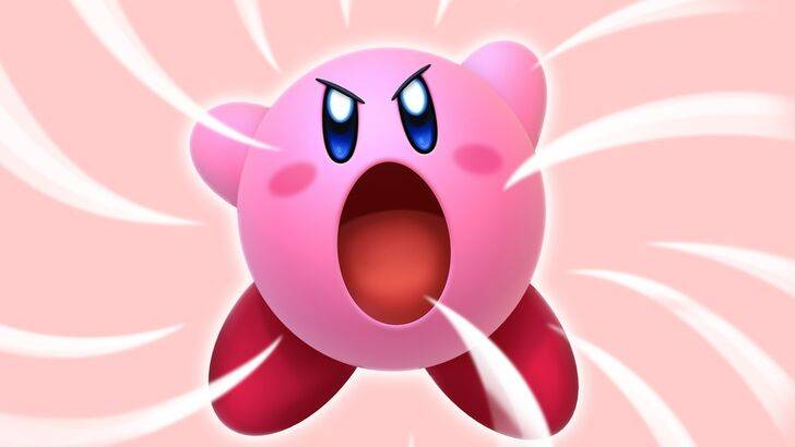 Original Angry Kirby Image