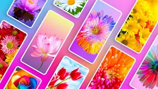 Hintergrundbilder mit Blumen Screenshot 1