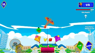 Pipa Layang Kite Flying Game Captura de pantalla 3