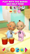 Talking Baby Twins Newborn Fun Ảnh chụp màn hình 1