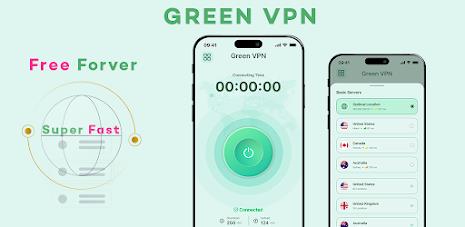 Green VPN - Fast VPN - Proxy Tangkapan skrin 1