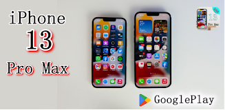 iPhone 13 Pro Max Launcher ဖန်သားပြင်ဓာတ်ပုံ 1