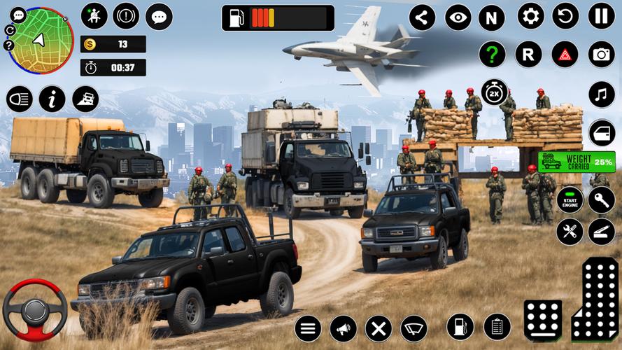 Army Truck Game: Driving Games Captura de tela 3
