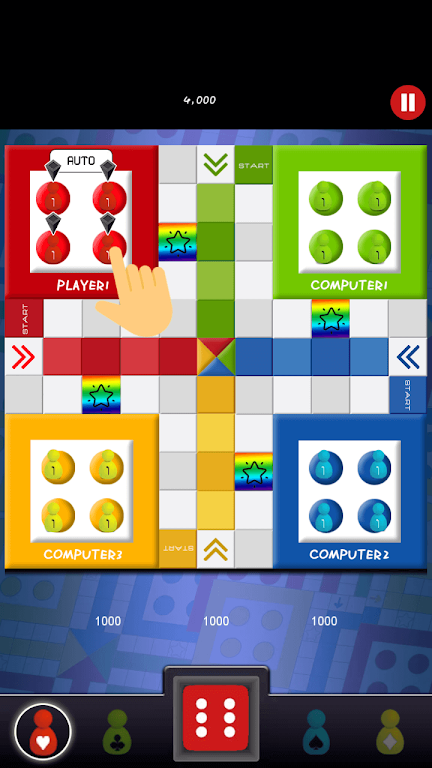Ludo - Real Ludo Game of 2018 Captura de pantalla 3