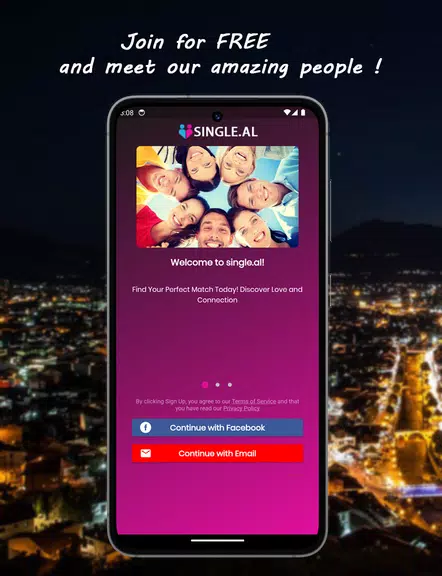Single.al - Dating & Connect Captura de pantalla 1